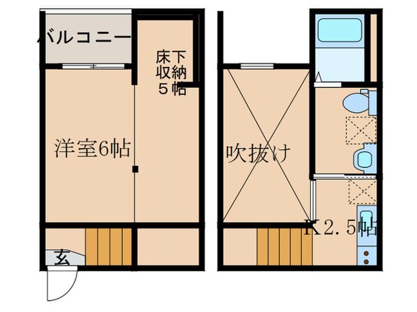 ラ・フォートの物件間取画像